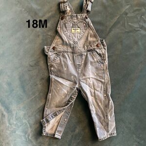 OshKosh B'gosh Toddler Heart Pocket Denim Overalls